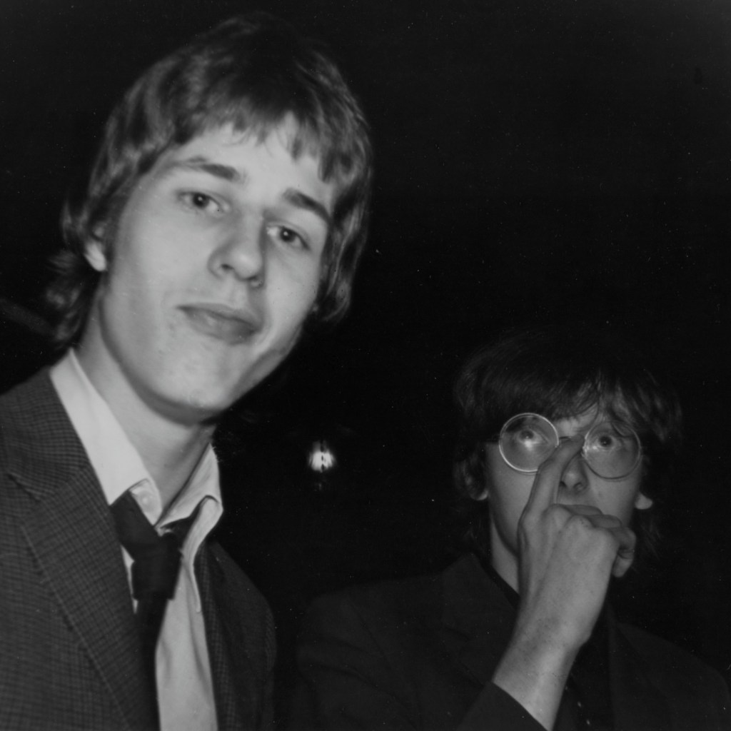 Black and White Photograph of Jim & Vic